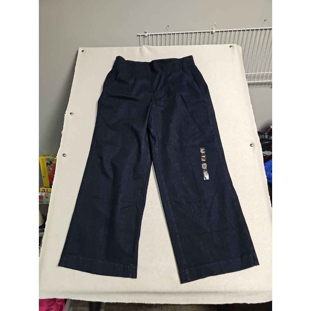Studio By Torrid Womens Pants Pull On Wide Leg Sz 14  Minimalist Career Boho New